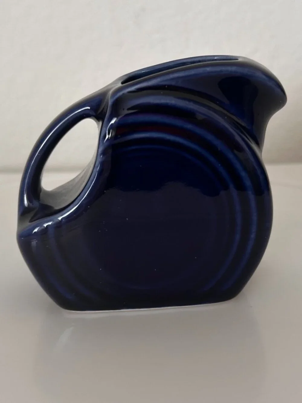 Fiesta Cobalt Blue Mini Disk Pitcher
